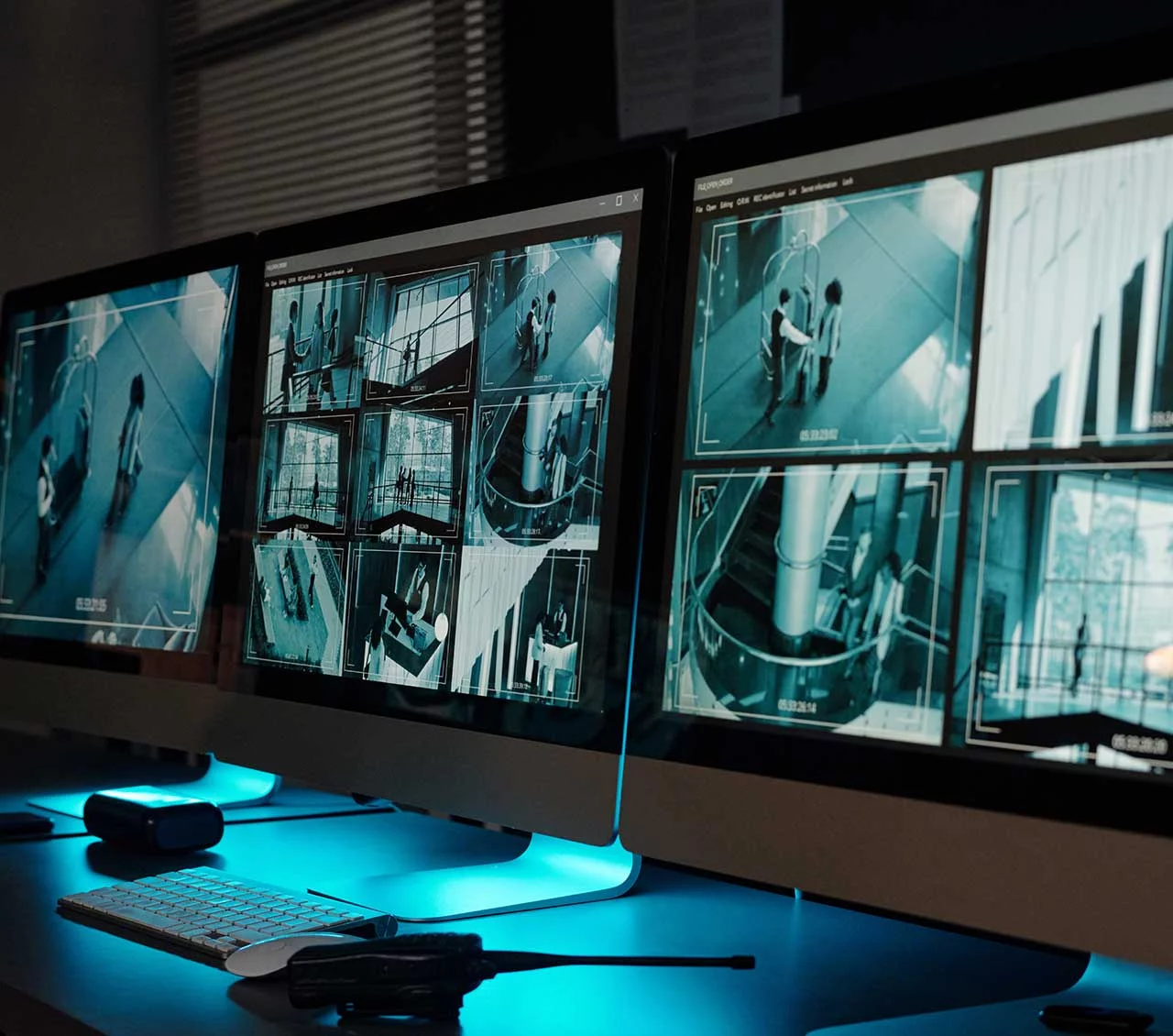 Monitorovanie objektu cez kamerový systém